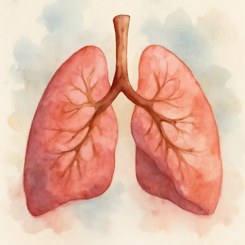 「肺」のイラスト