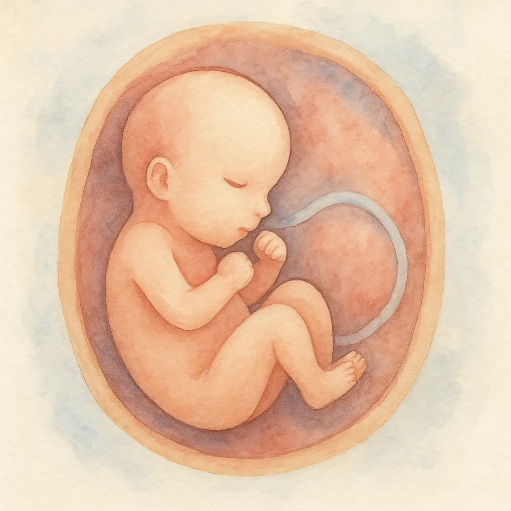 「胎」のイラスト