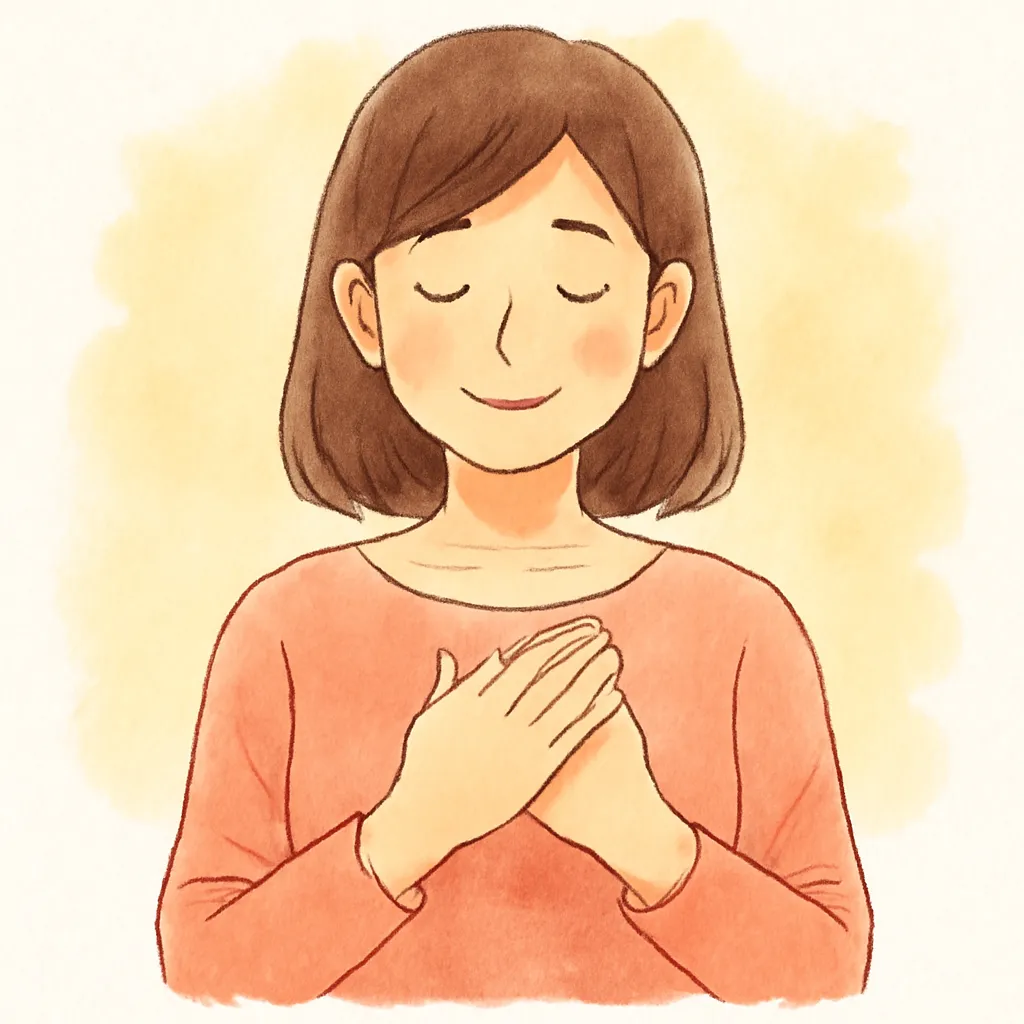 「胸」のイラスト