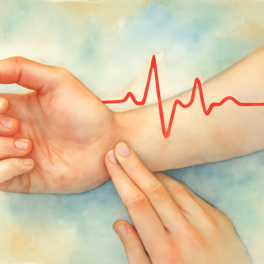 「脈」のイラスト