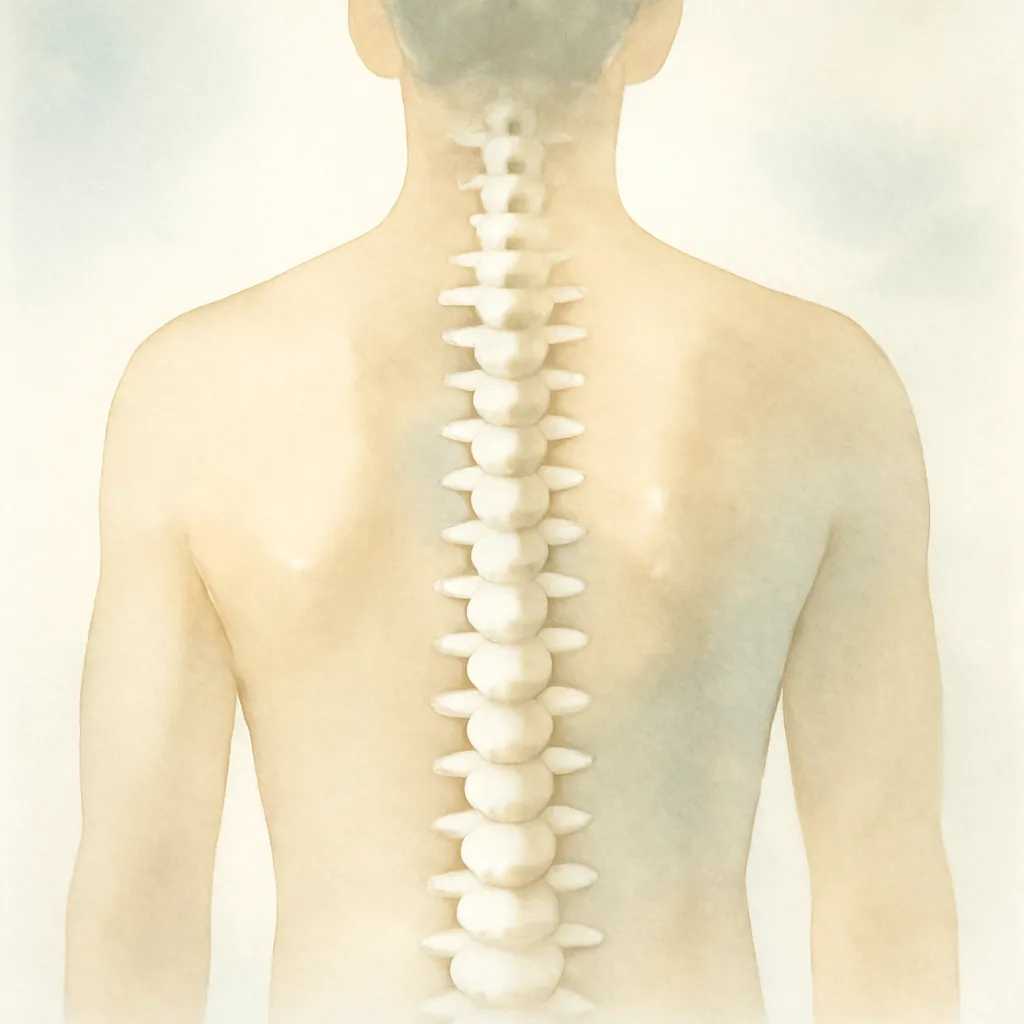 「脊」のイラスト