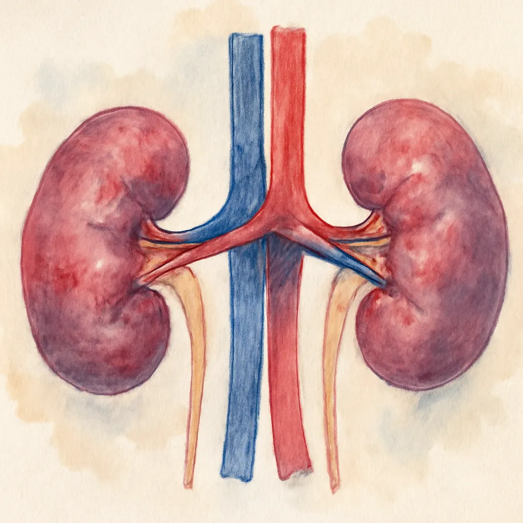「腎」のイラスト