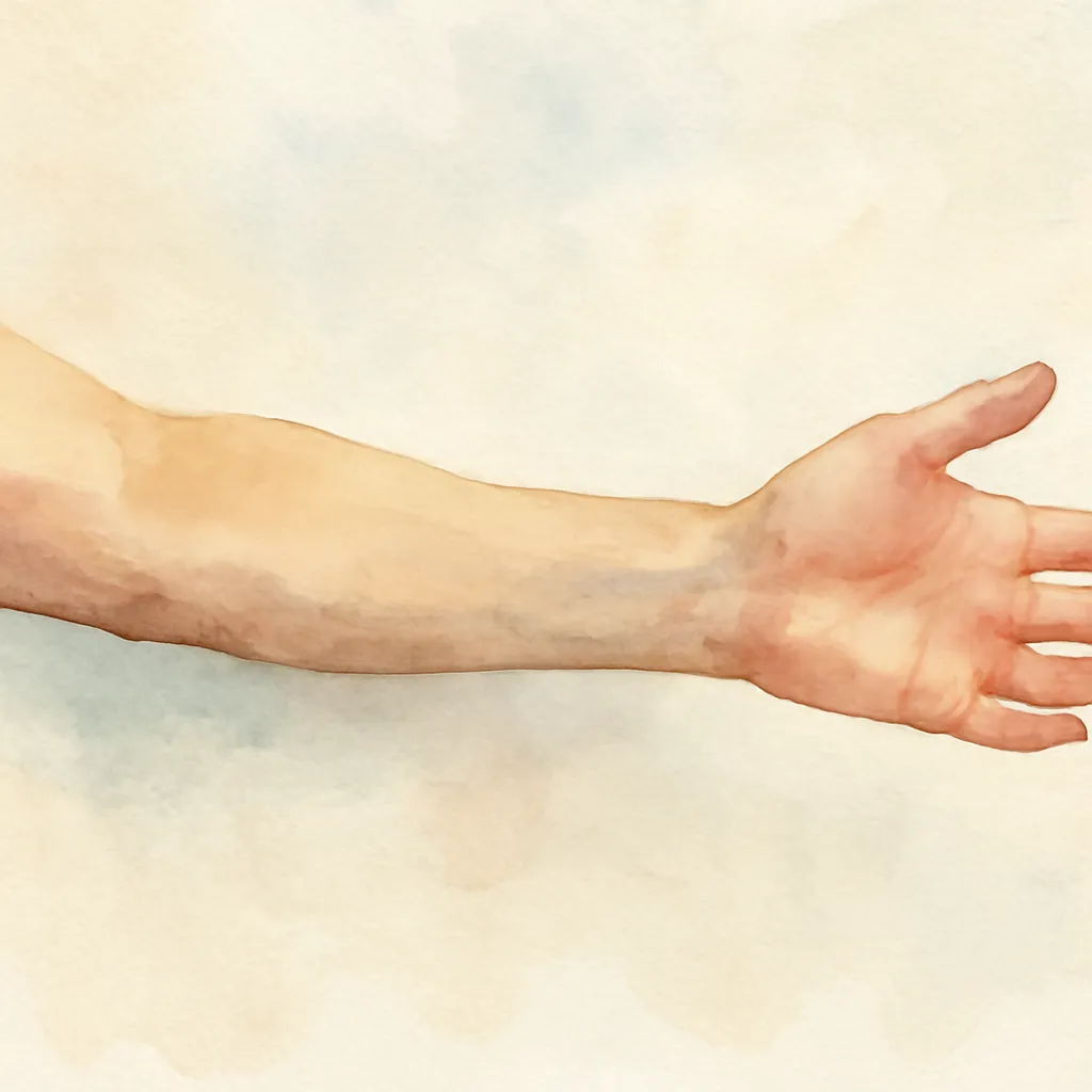 「腕」のイラスト