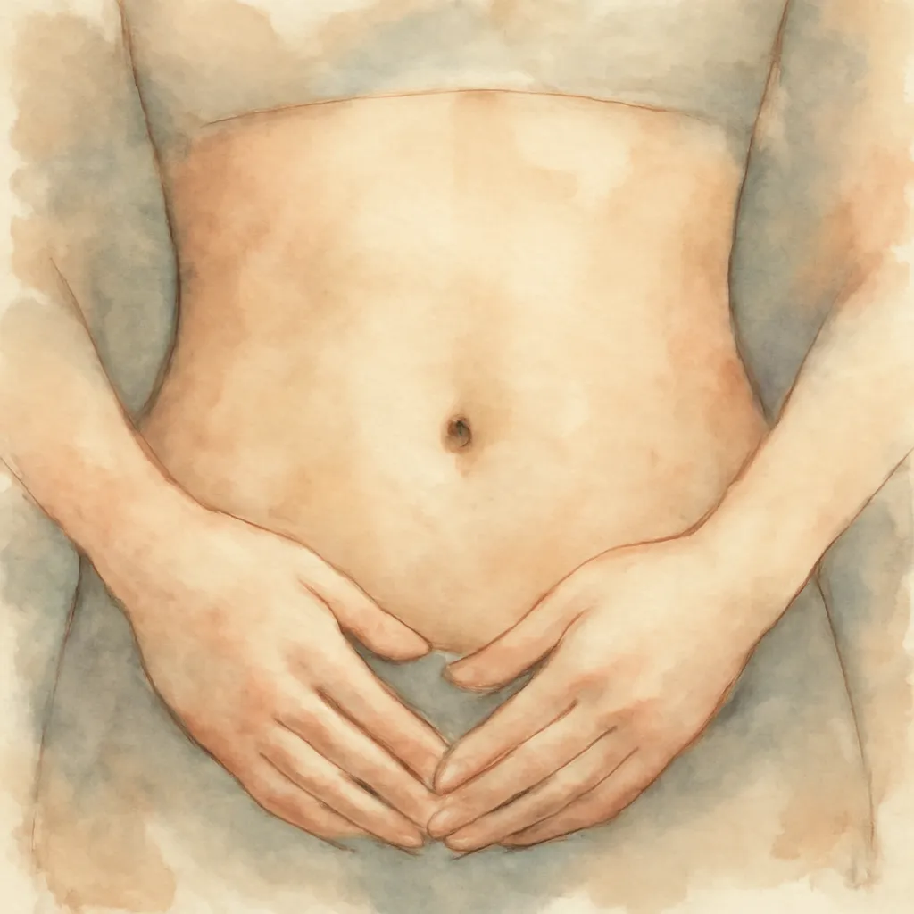 「腹」のイラスト