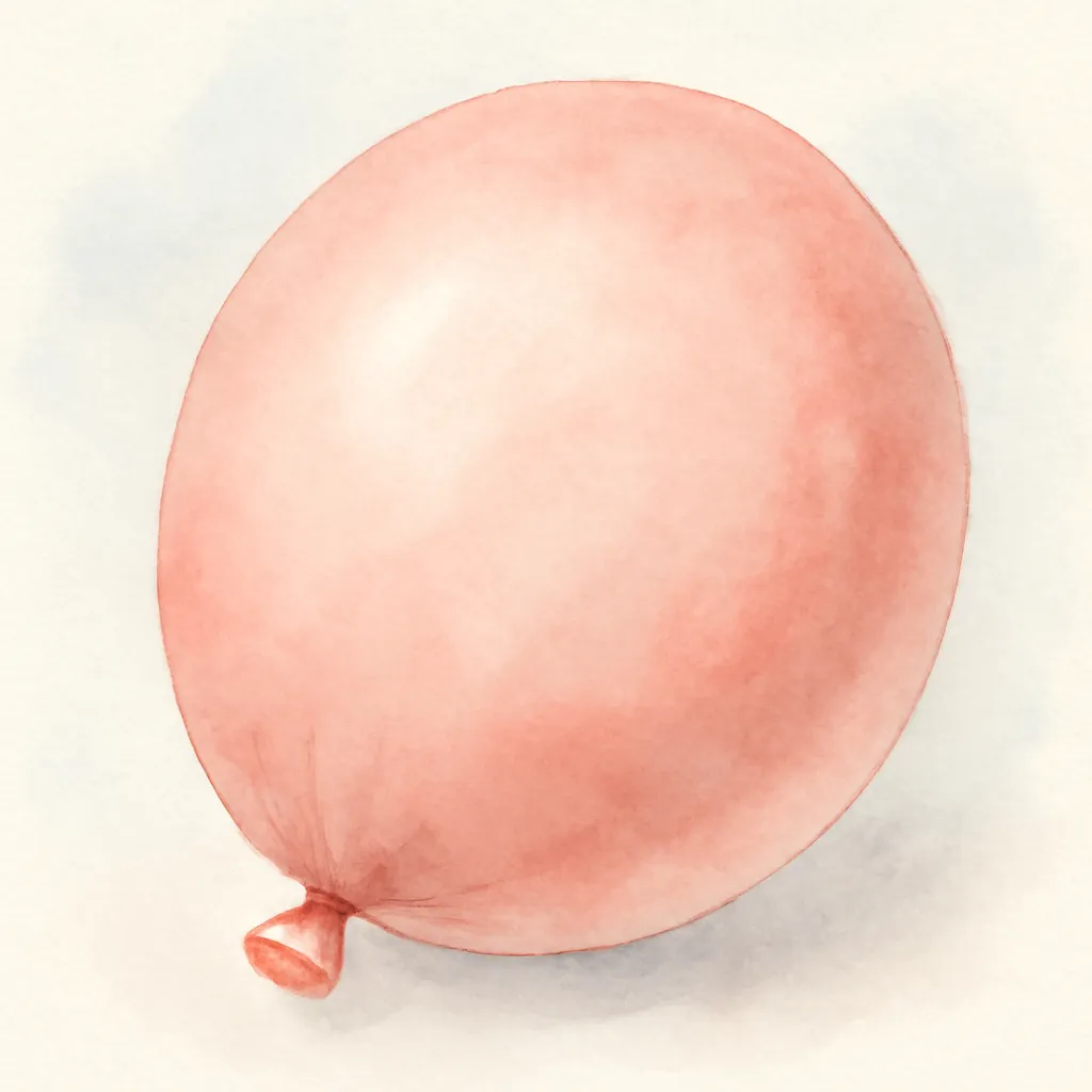 「膨」のイラスト