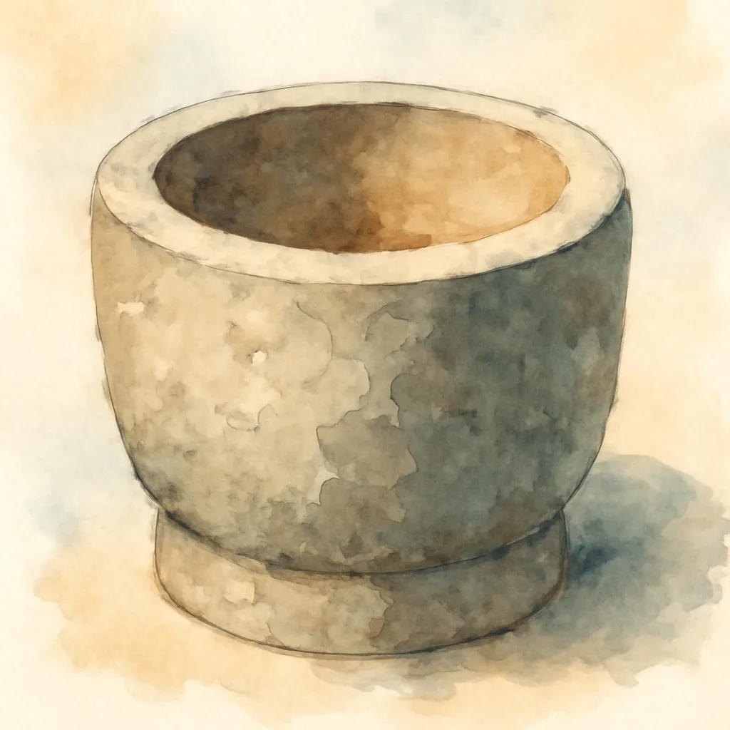 「臼」のイラスト