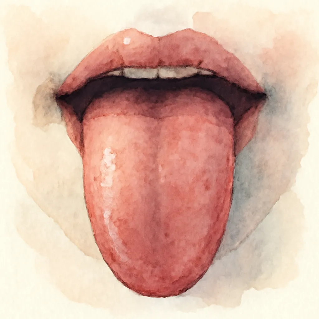 「舌」のイラスト