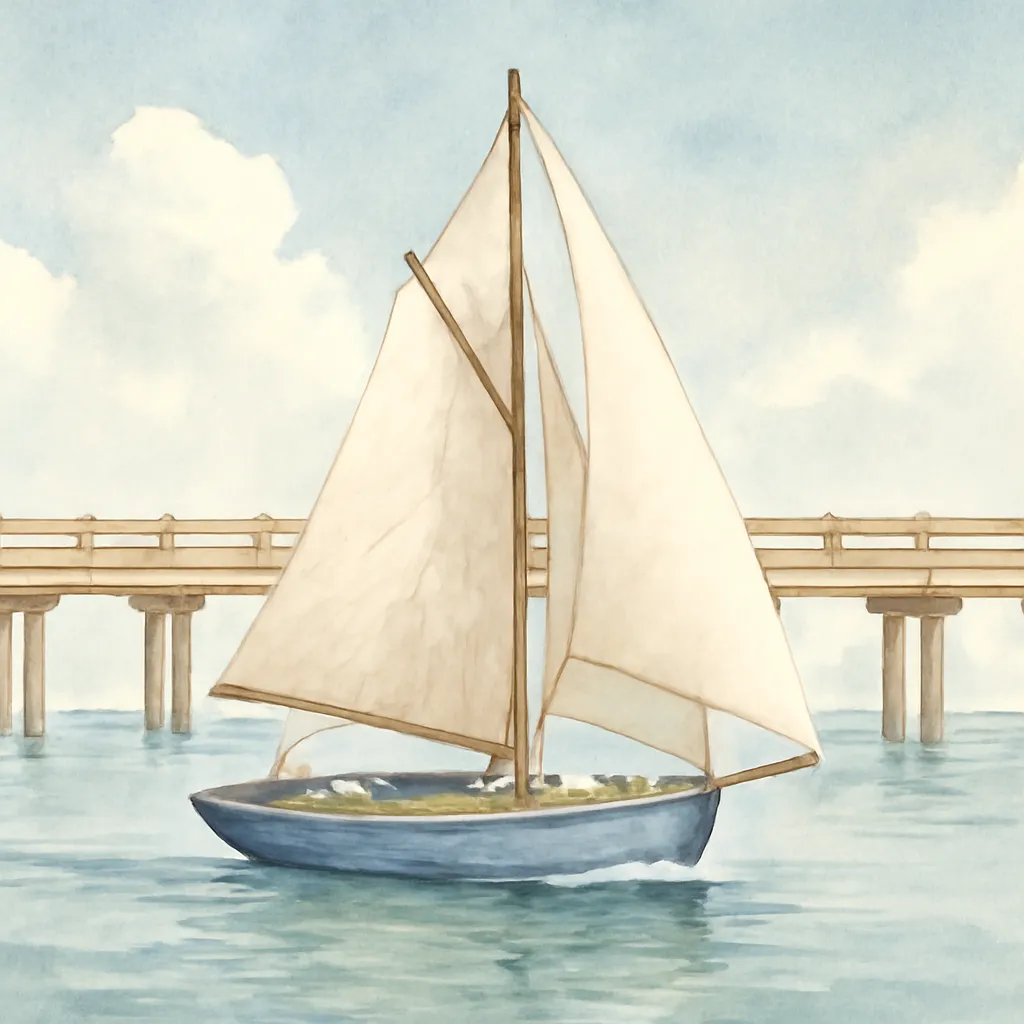 「航」のイラスト