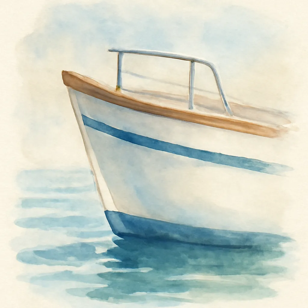 「舷」のイラスト