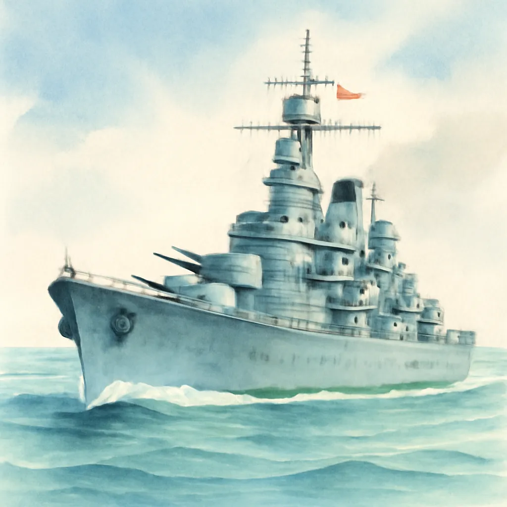 「艦」のイラスト