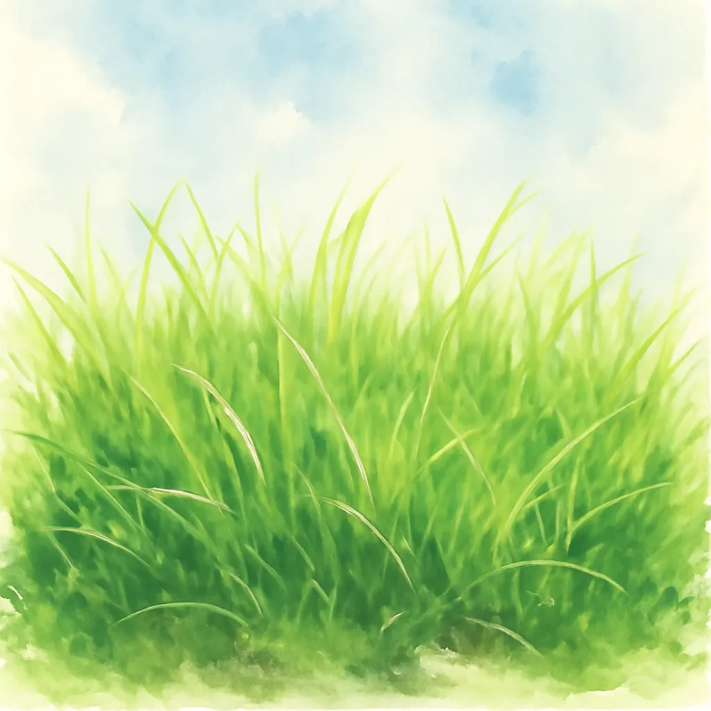 「芝」のイラスト