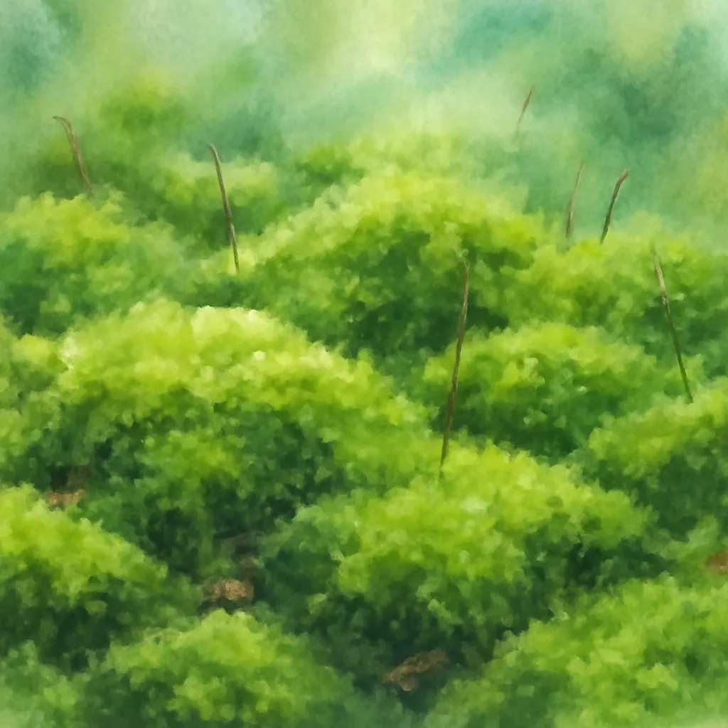 「苔」のイラスト
