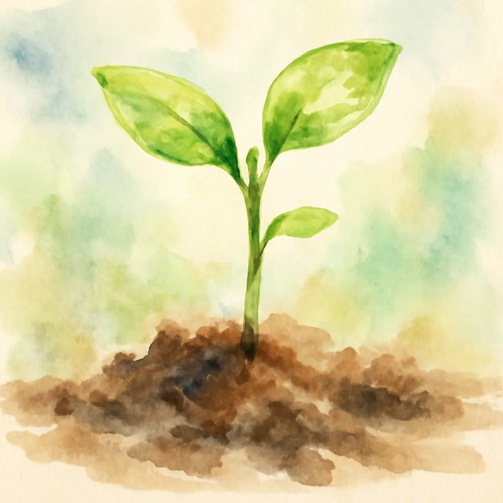 「苗」のイラスト