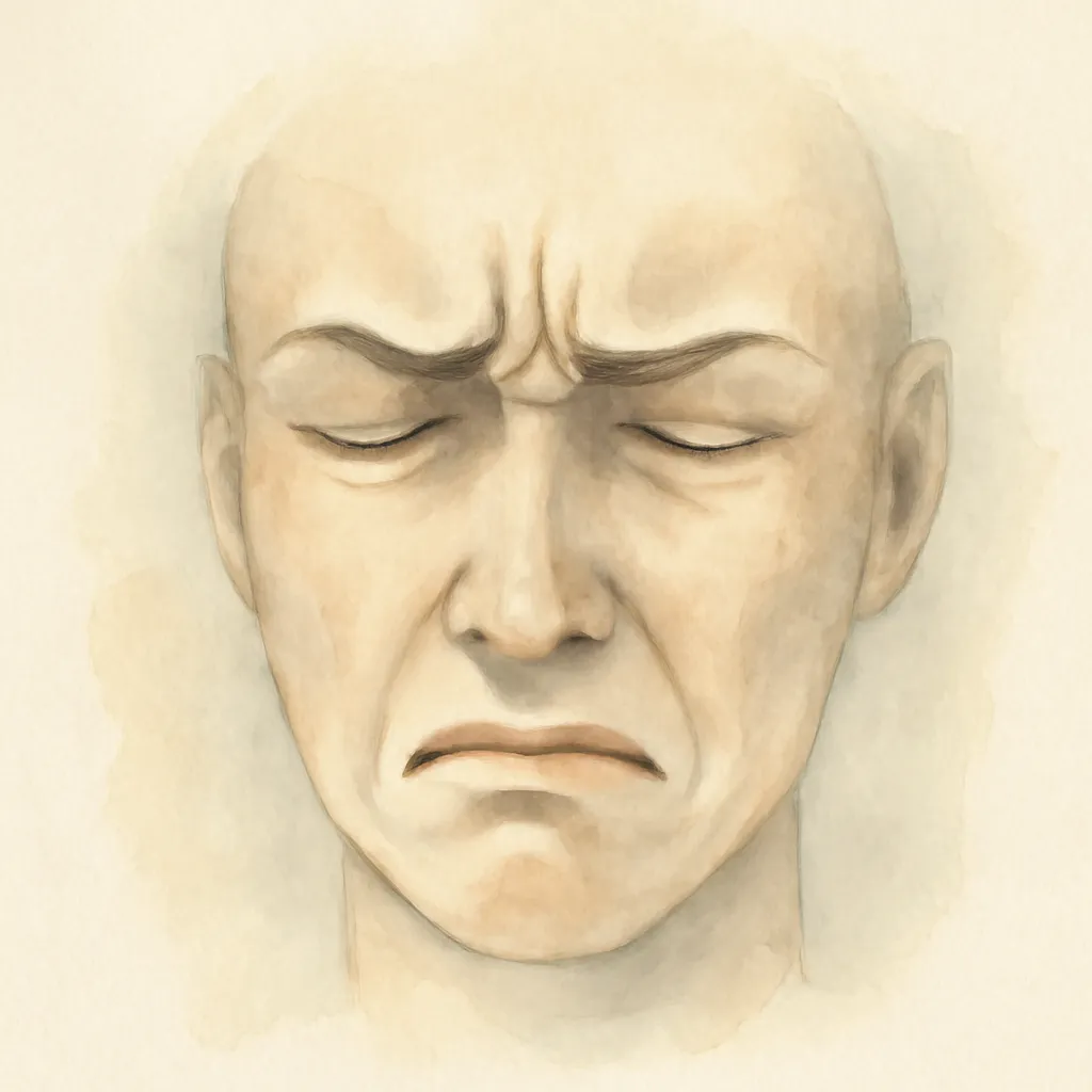 「苦」のイラスト