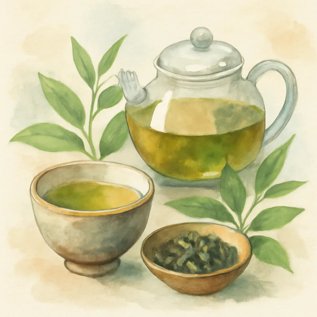 「茶」のイラスト