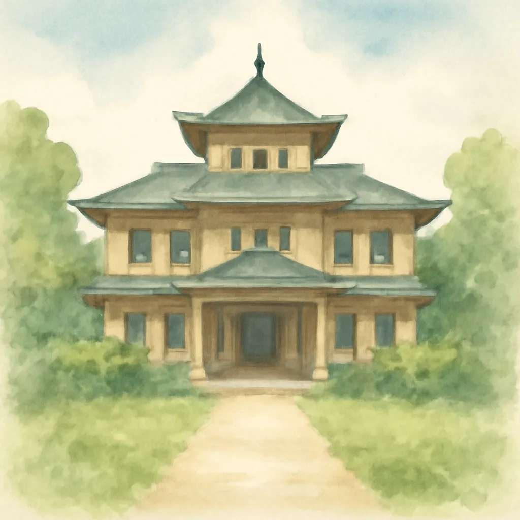 「荘」のイラスト