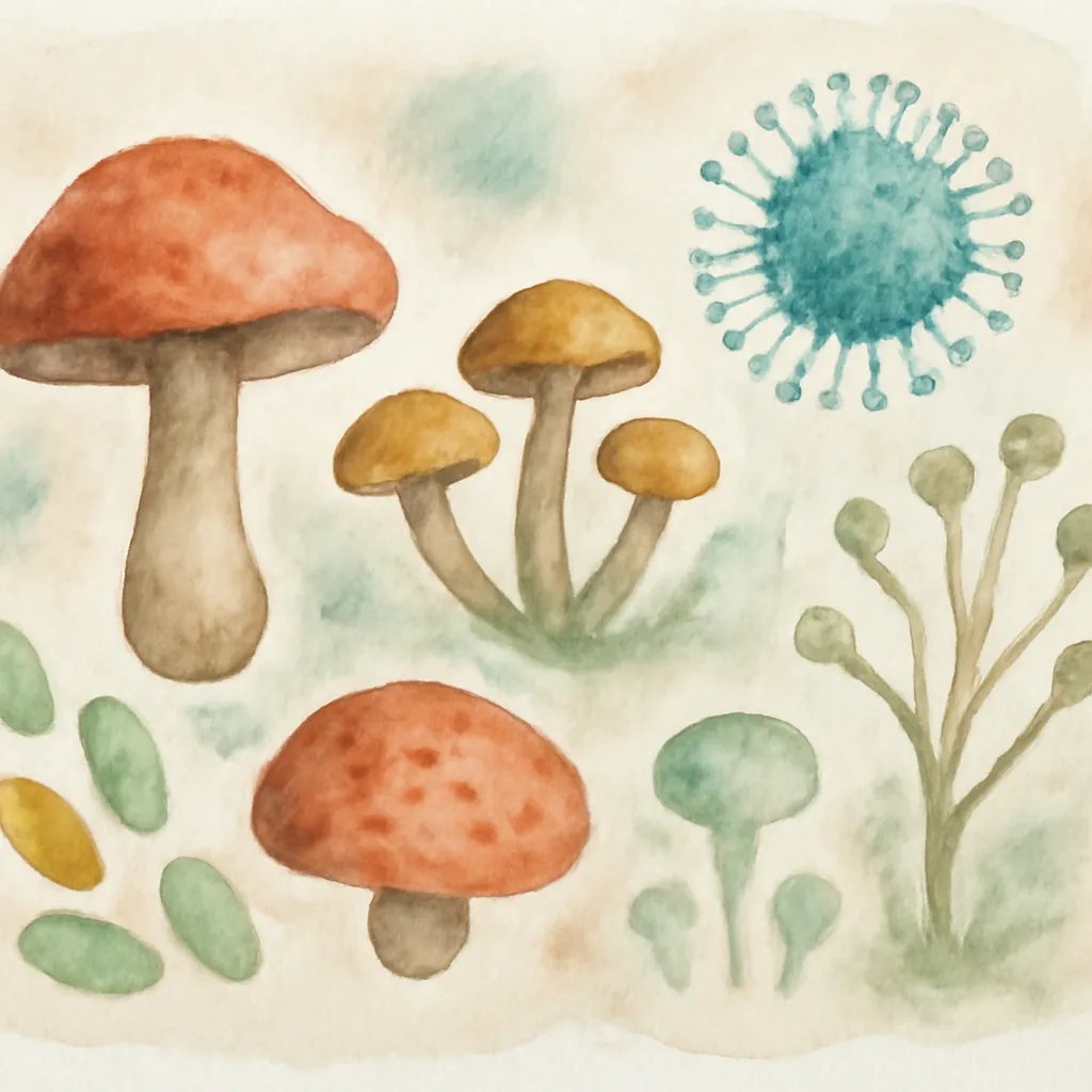 「菌」のイラスト