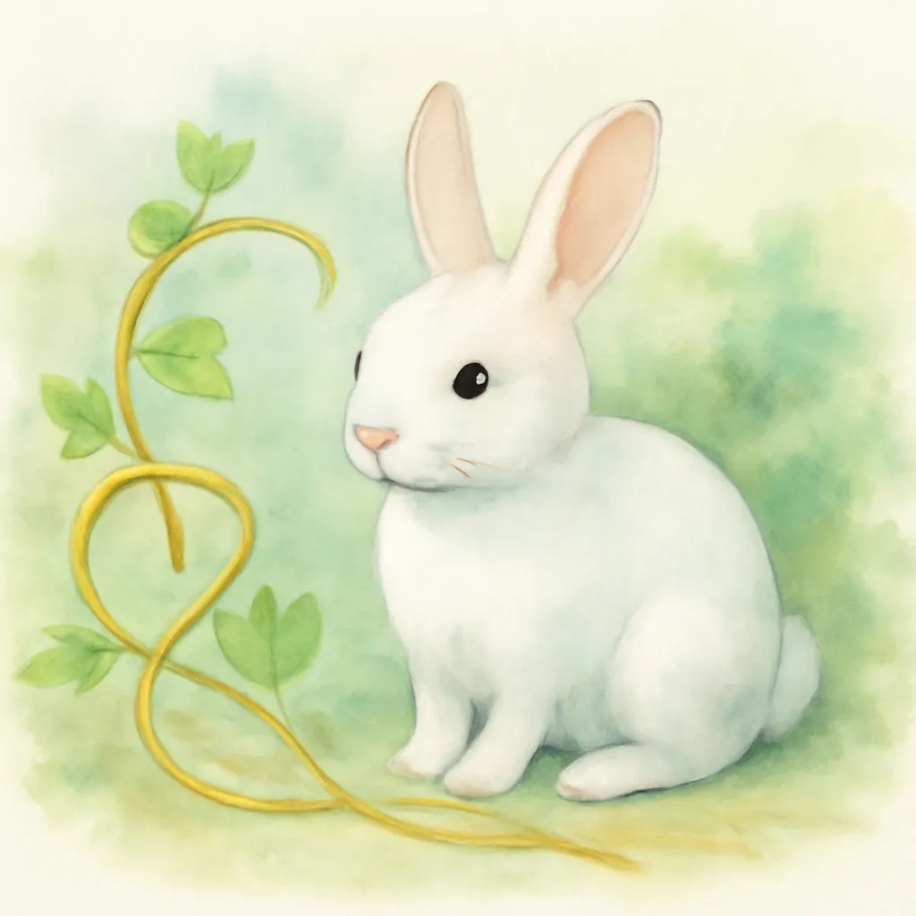 「菟」のイラスト
