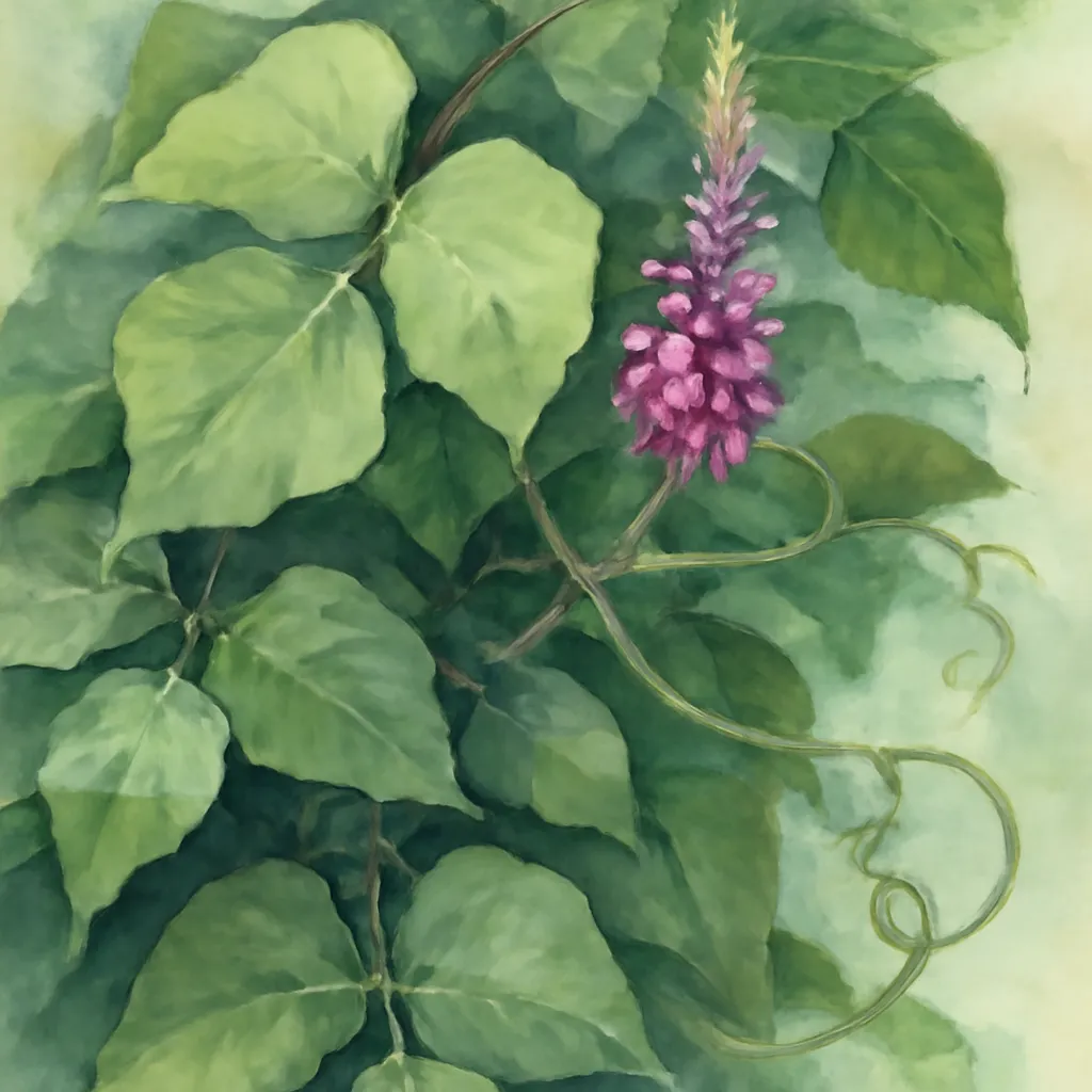 「葛」のイラスト