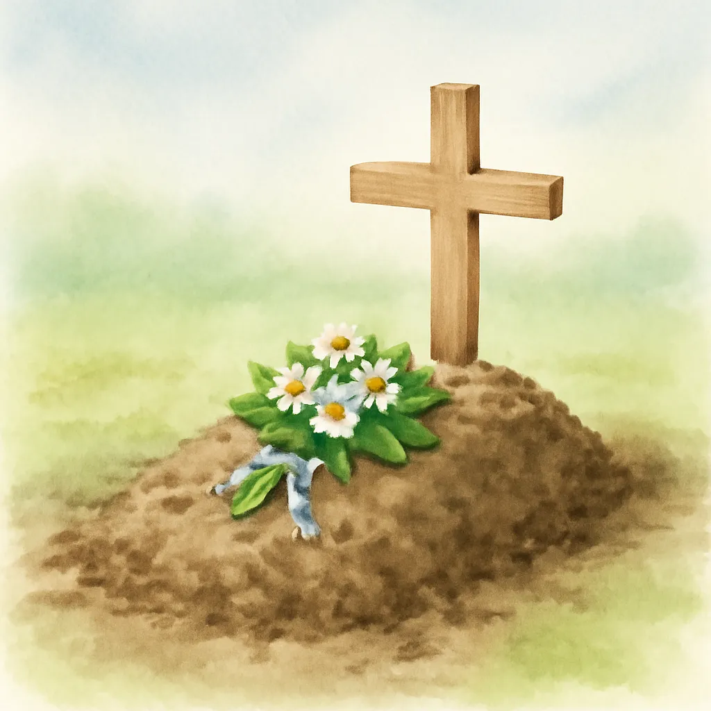 「葬」のイラスト