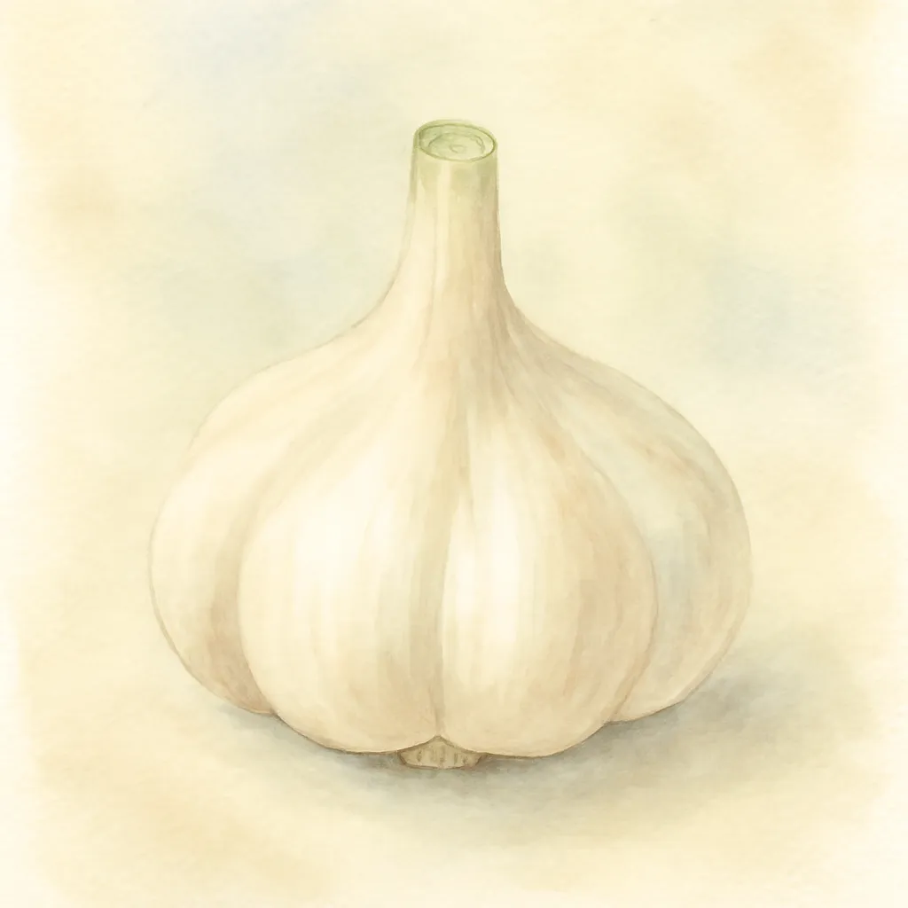 「蒜」のイラスト