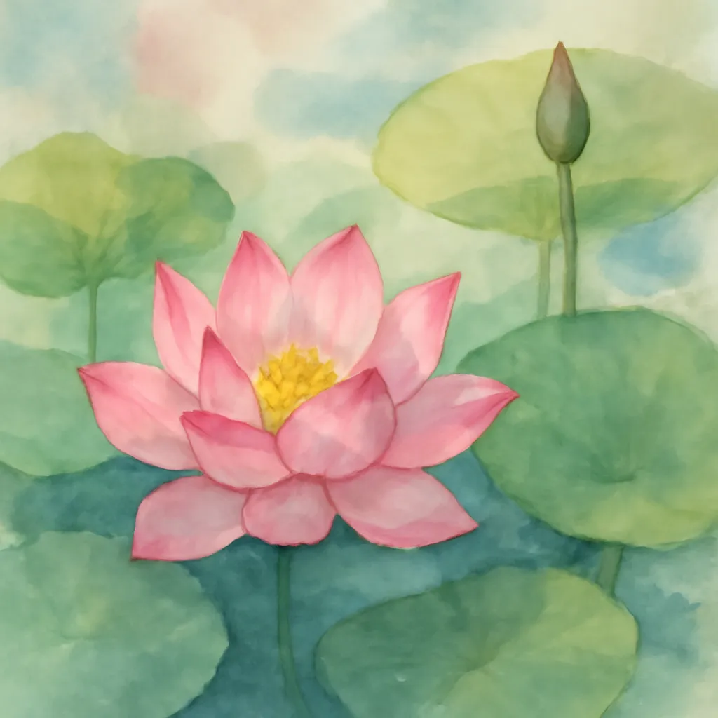 「蓮」のイラスト