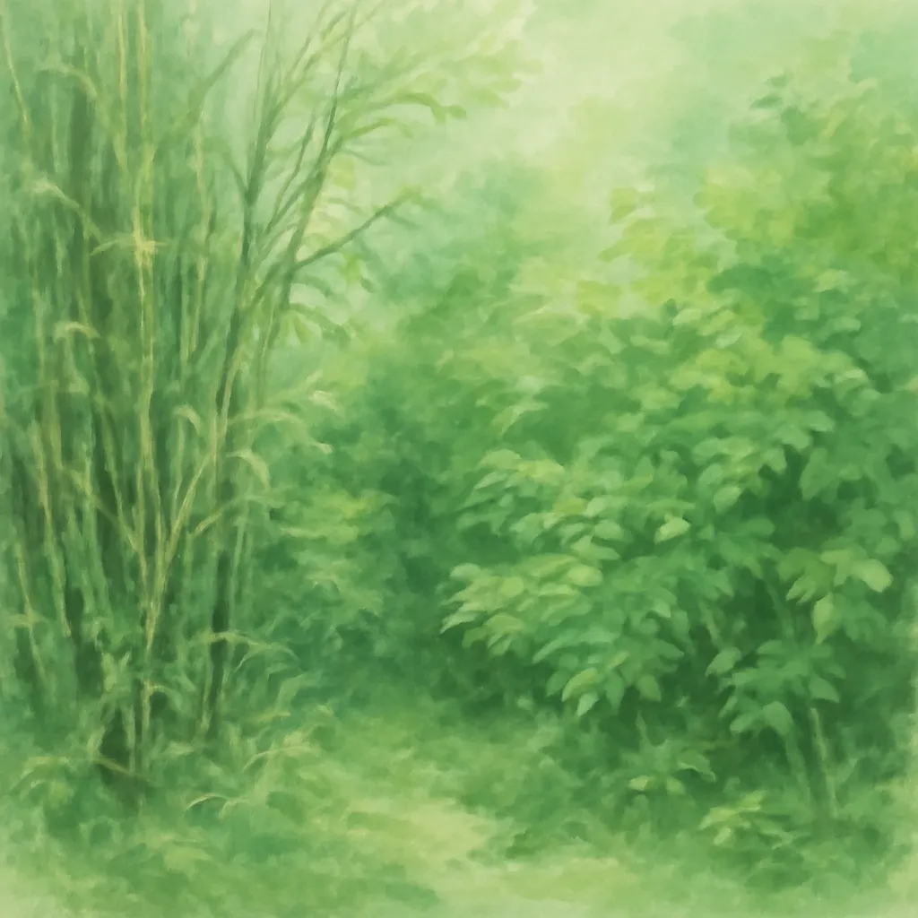 「薮」のイラスト