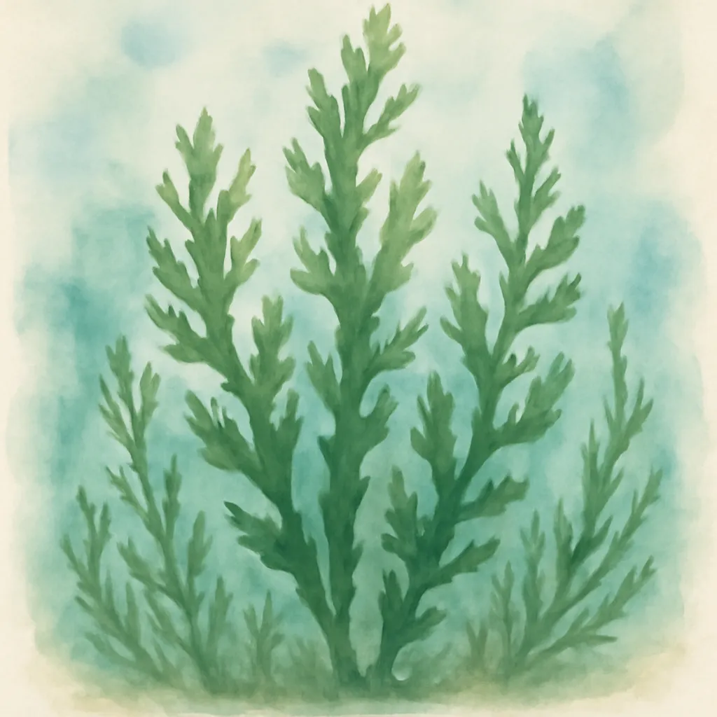 「藻」のイラスト