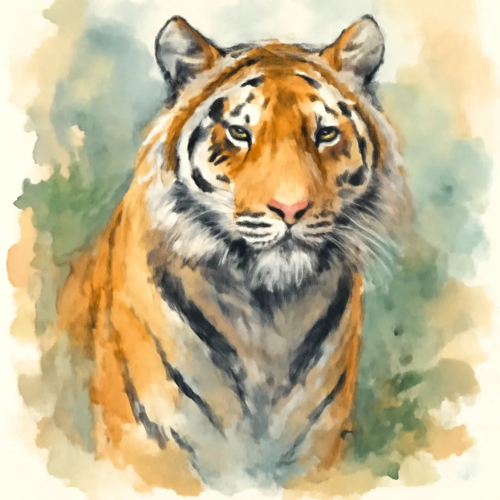 「虎」のイラスト