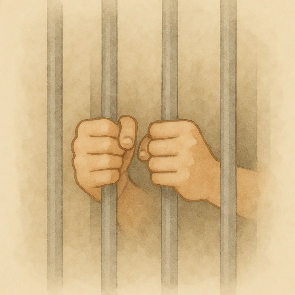 「虜」のイラスト