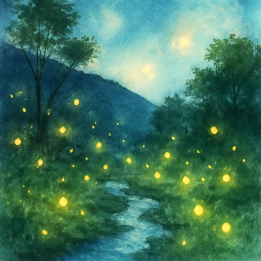 「蛍」のイラスト