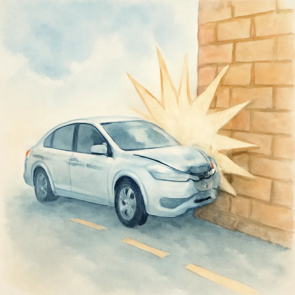 「衝」のイラスト