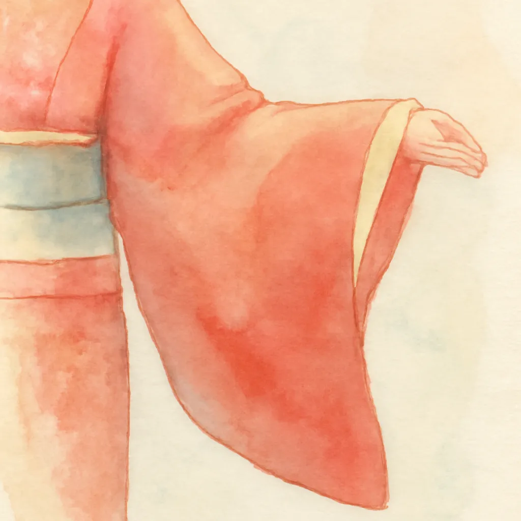 「袖」のイラスト