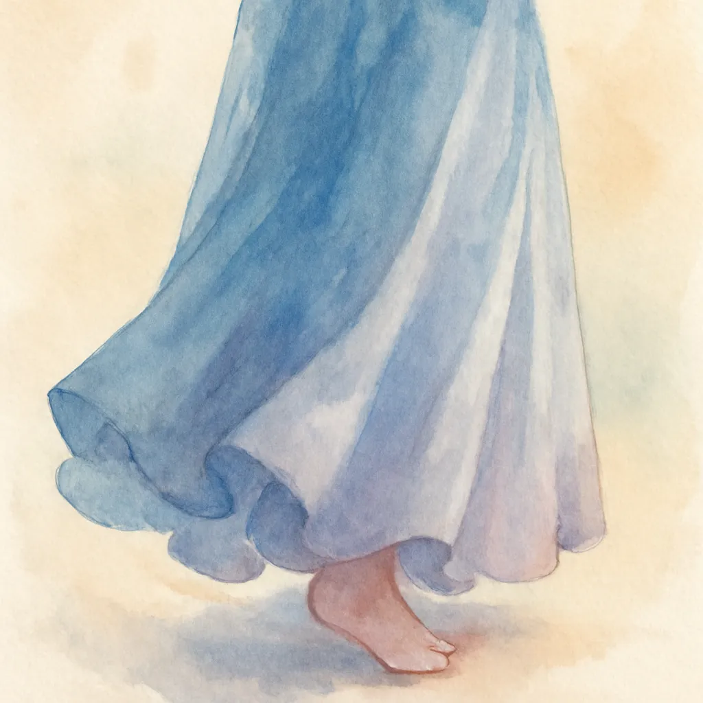 「裾」のイラスト