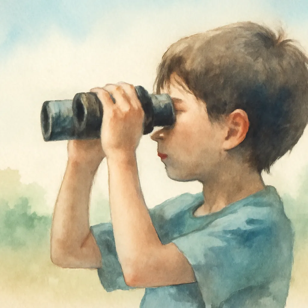 「見」のイラスト