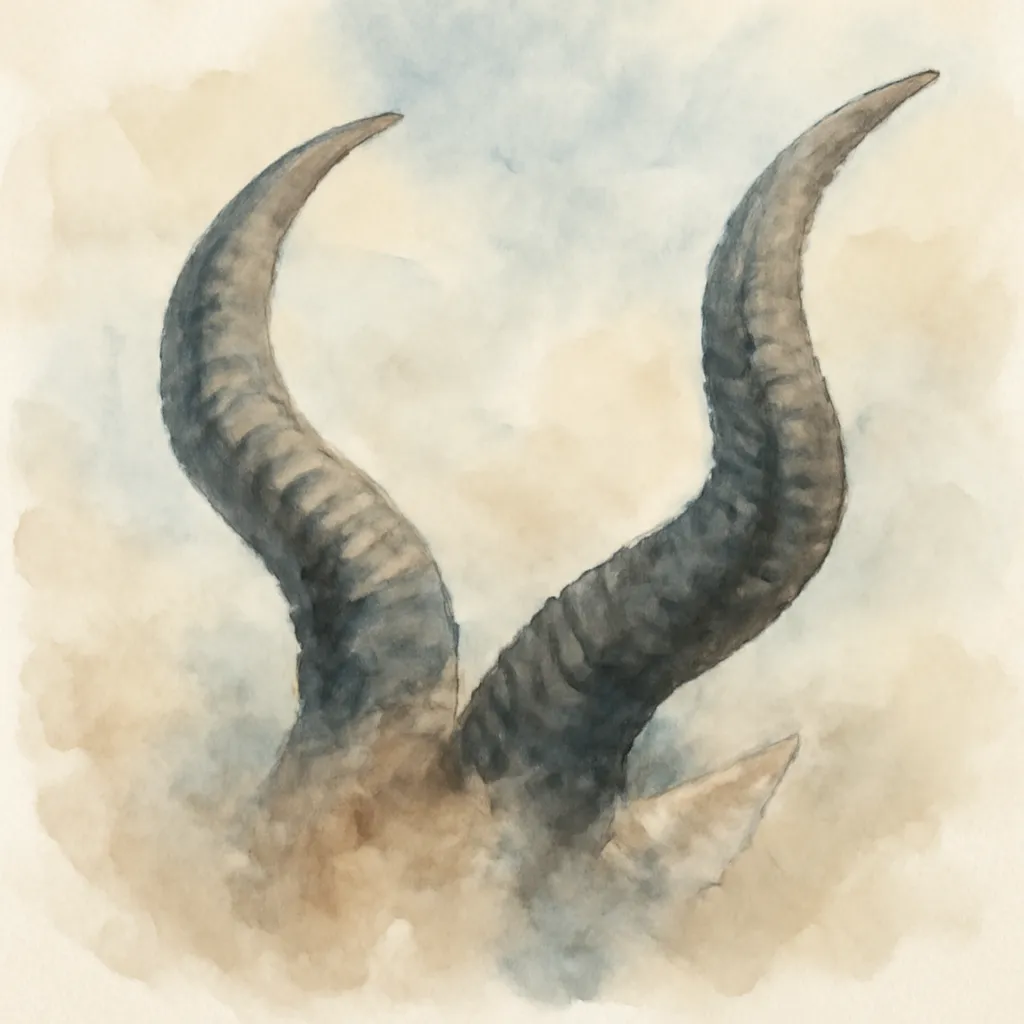 「角」のイラスト