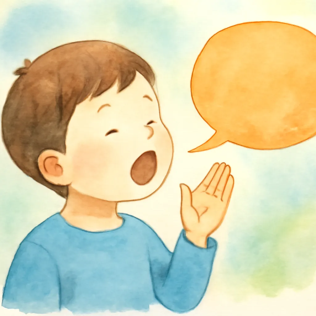 「言」のイラスト