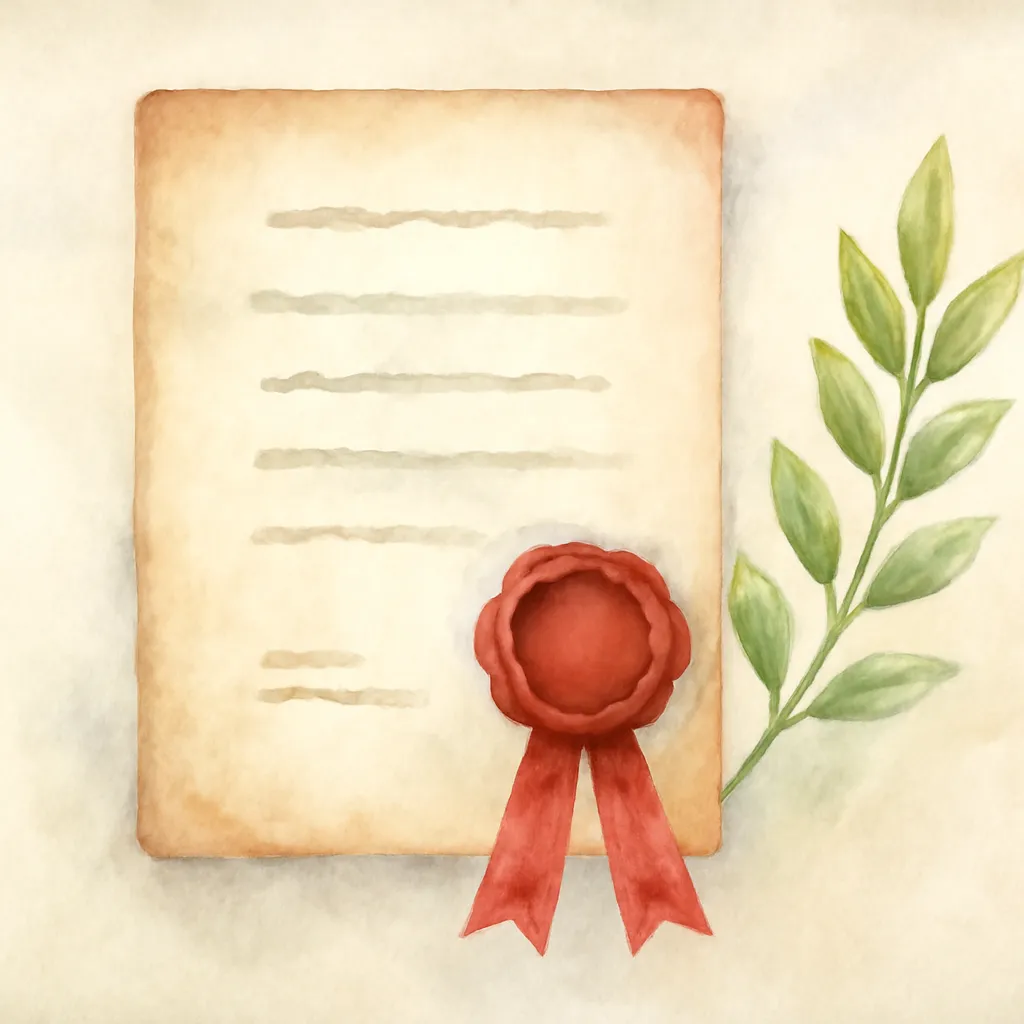 「証」のイラスト