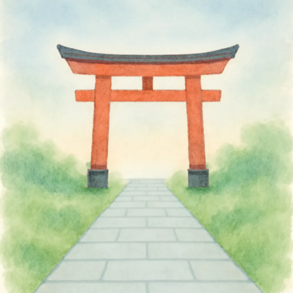 「詣」のイラスト