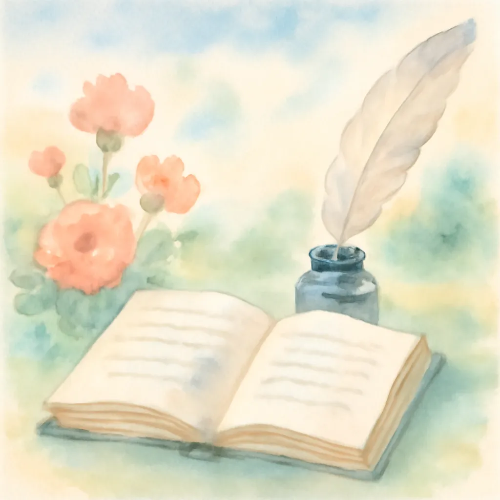 「詩」のイラスト