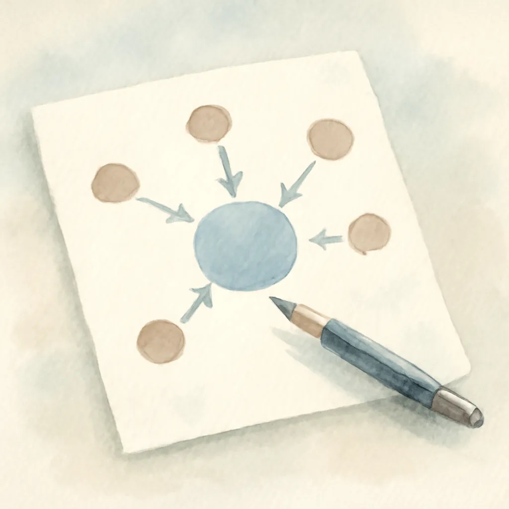 「謀」のイラスト