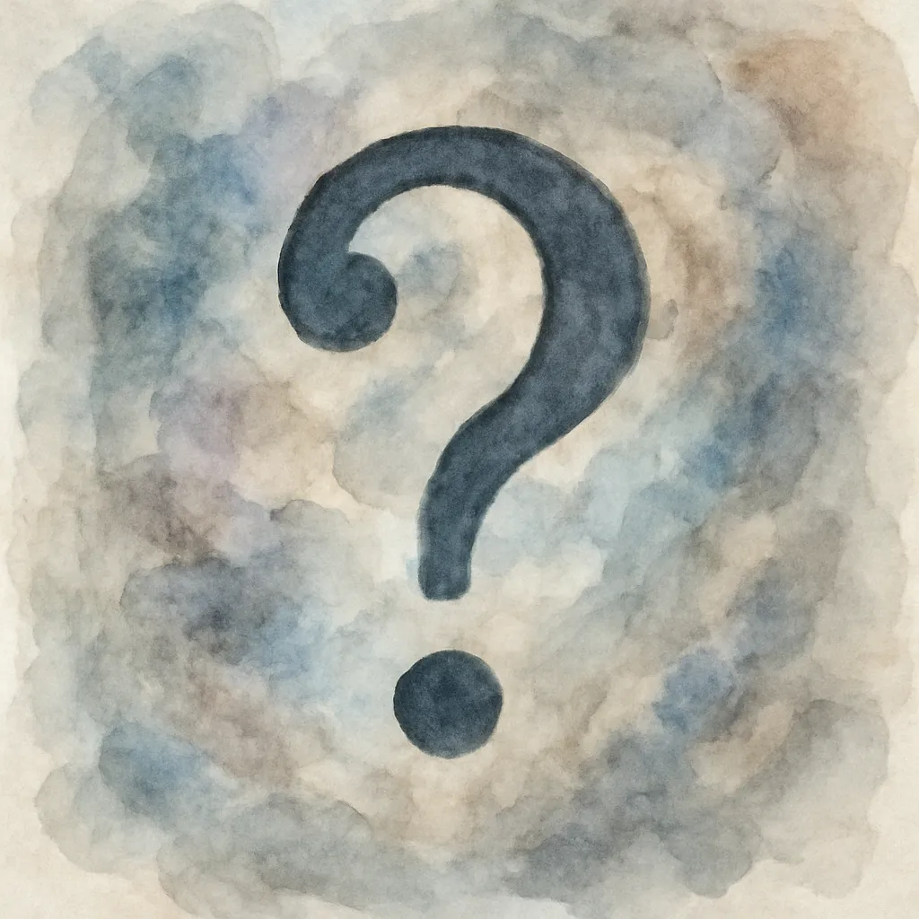 「謎」のイラスト