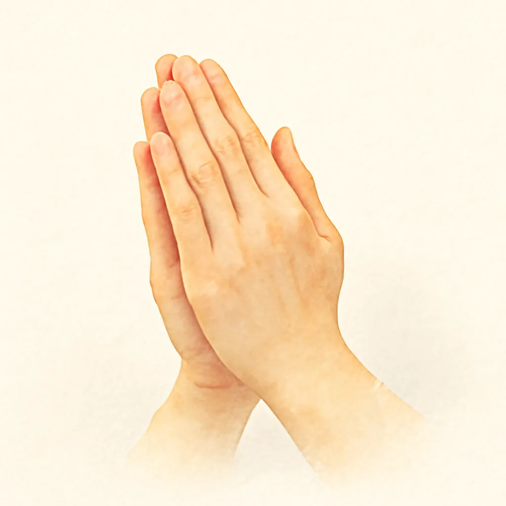 「謝」のイラスト