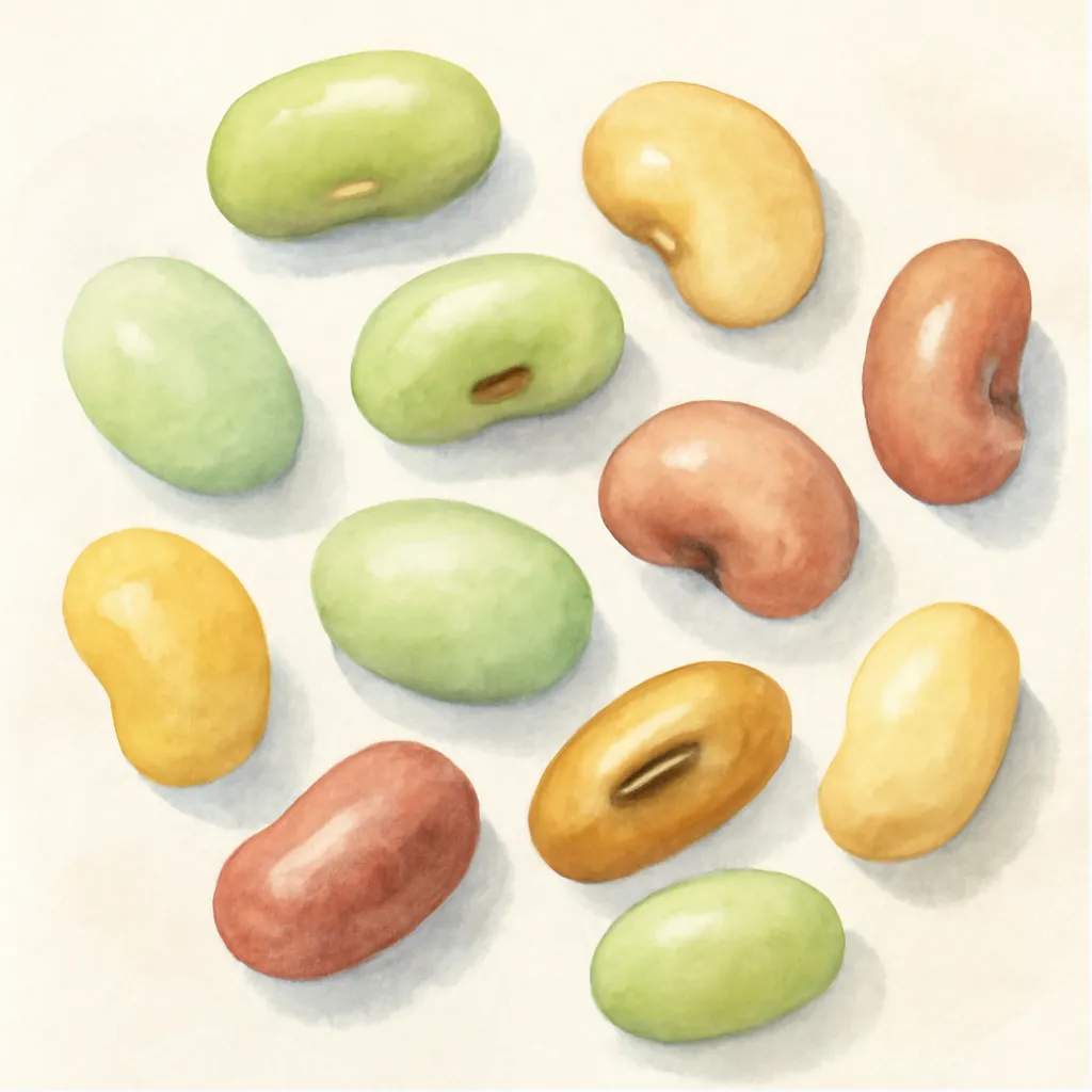 「豆」のイラスト