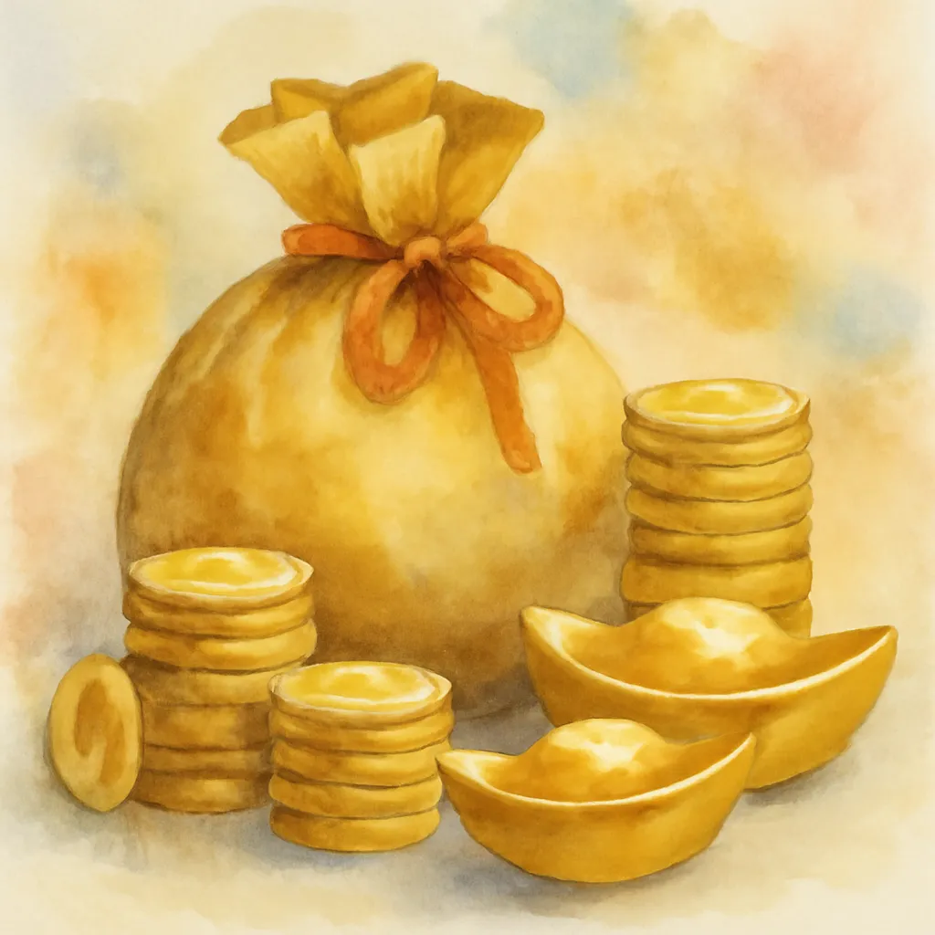 「財」のイラスト