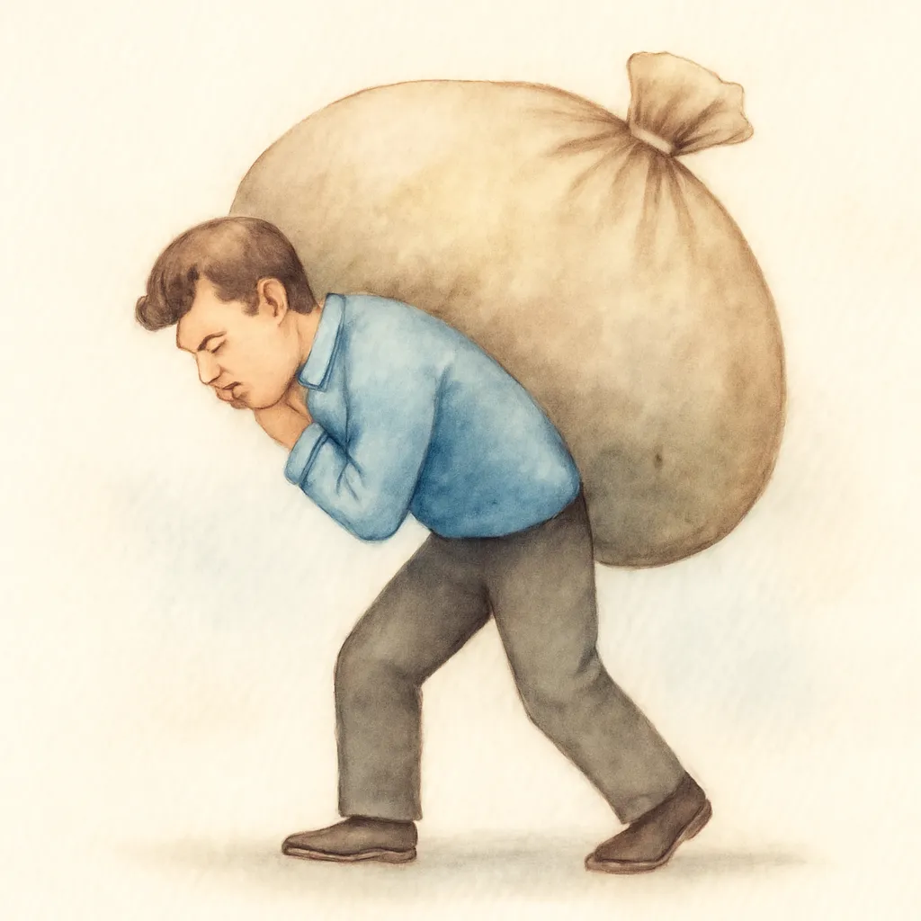 「責」のイラスト