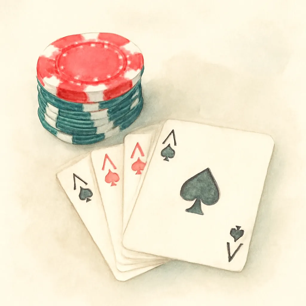 「賭」のイラスト