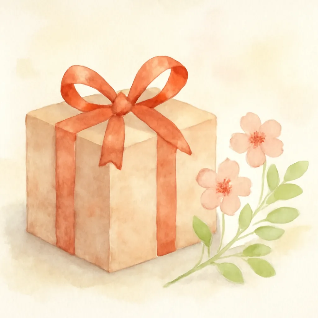 「贈」のイラスト