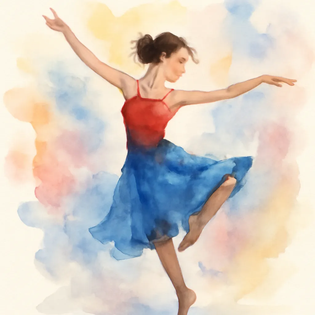 「踊」のイラスト