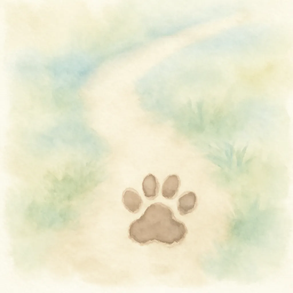 「踪」のイラスト